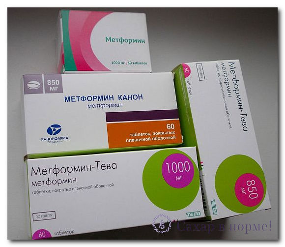 аналоги препарата метформин